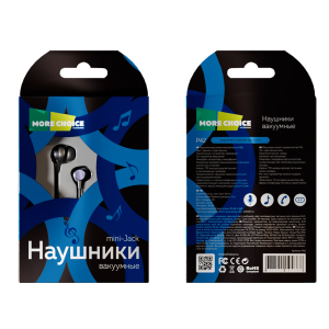 Купить Наушники More choice P42 (Black Blue)